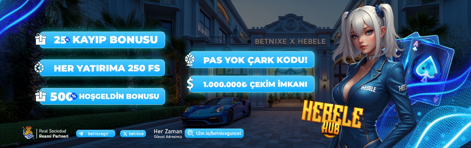 Betnixe güncel giriş kampanya 1 - Betnixe canlı bahis ve casino bonusları