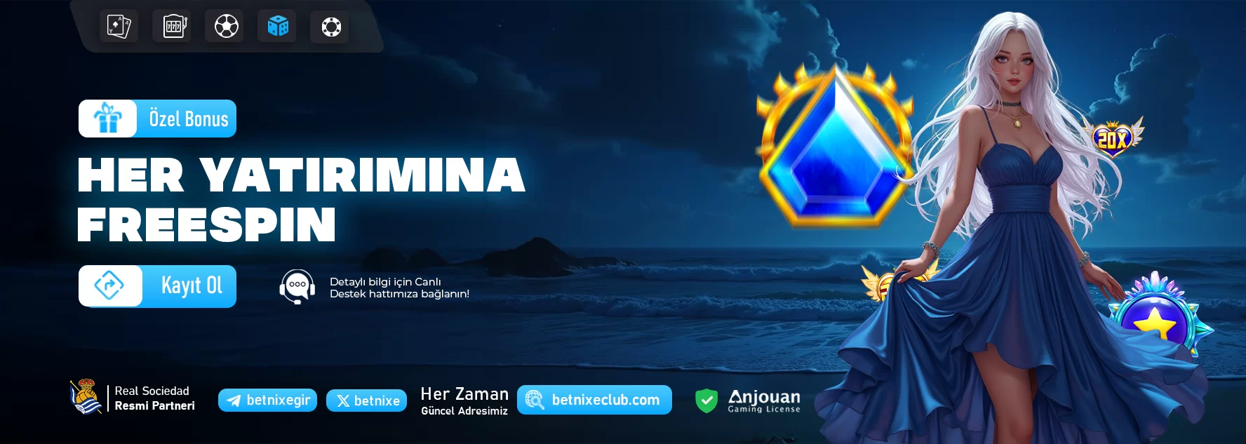 Betnixe güncel giriş kampanya 3 - Betnixe canlı bahis ve casino bonusları